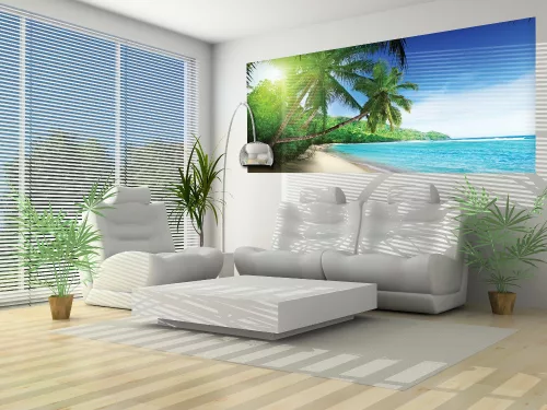Tengerpart poszter, fotótapéta (250 x 104 cm)
