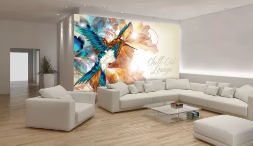 Kolibri poszter, fotótapéta (208 x 146 cm)