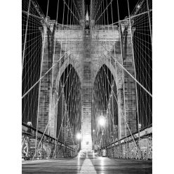   Brooklyn Bridge poszter, fotótapéta, Vlies  (206x275 cm, álló)