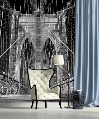 Brooklyn Bridge poszter, fotótapéta (184 x 254 cm)