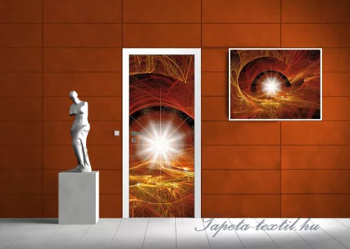 Cosmic Twist poszter, fotótapéta (91 x 211 cm)