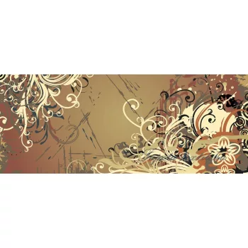 Ornament poszter, fotótapéta (250 x 104 cm)