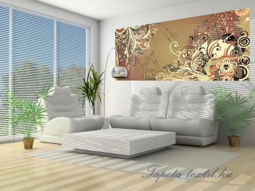 Ornament poszter, fotótapéta (250 x 104 cm)