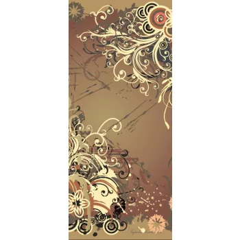 Ornament poszter, fotótapéta (91 x 211 cm)