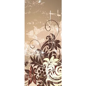 Ornament poszter, fotótapéta (91 x 211 cm)
