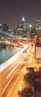 Brooklyn Bridge poszter, fotótapéta (91 x 211 cm)