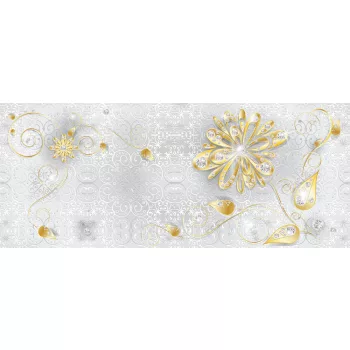 Virág minta poszter, fotótapéta (250 x 104 cm)