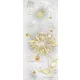 Virág minta poszter, fotótapéta (91 x 211 cm)