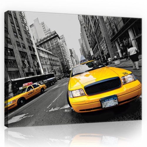 Vászonkép, New York Taxi, 100x75 cm méretben