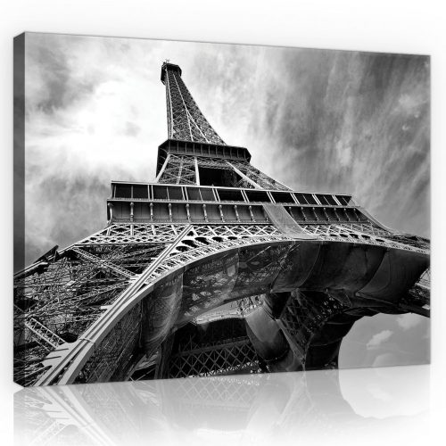 Vászonkép,  Eiffel-torony  80x60 cm méretben