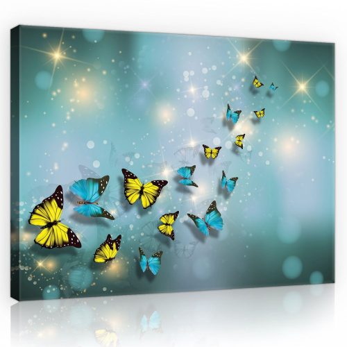 Pillangók, vászonkép, 60x40 cm méretben