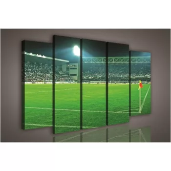 Vászonkép, 5 darabos Stadion 150x100 cm méretben