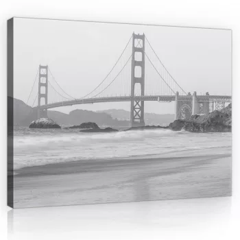 Golden Gate, vászonkép, 60x40 cm méretben