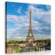 Eiffel-torony Párizs, vászonkép 80x80 cm méretben