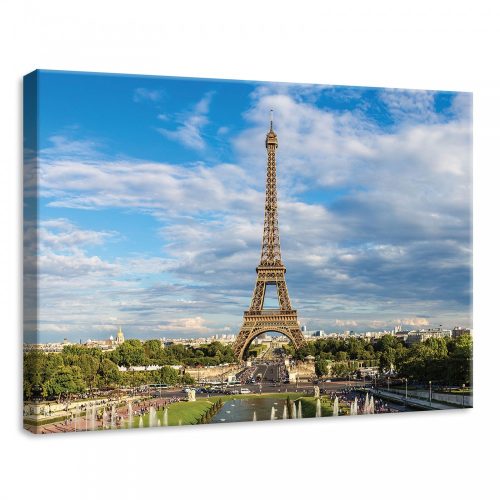 Párizs, vászonkép, 70x50 cm méretben
