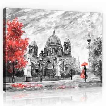Berlini dóm, vászonkép, 60x40 cm méretben