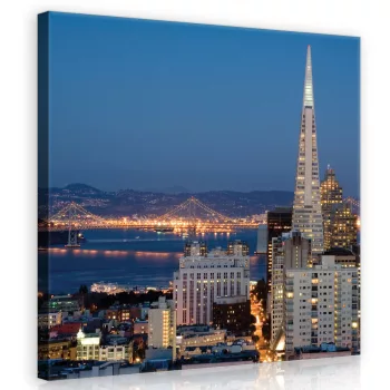 San Francisco, vászonkép 40x40 cm méretben