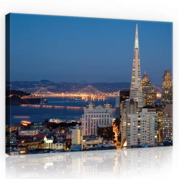 Vászonkép, San Francisco 80x60 cm méretben