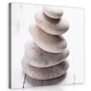 Zen kövek, vászonkép 40x40 cm méretben