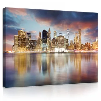 Vászonkép, Brooklyn fényei 80x60 cm méretben