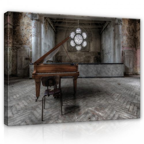 Vászonkép, Zongora 80x60 cm méretben