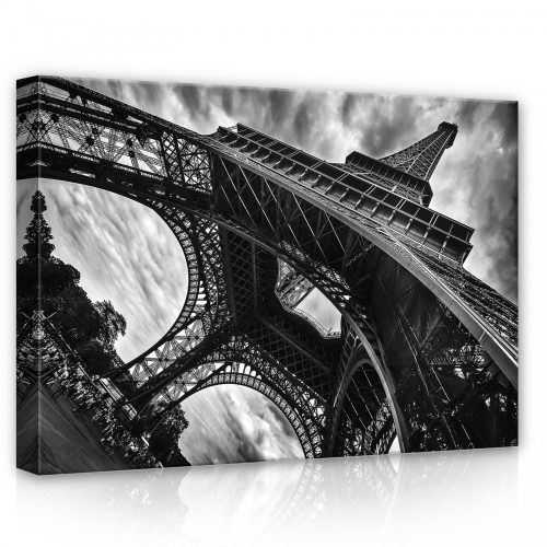 Eiffel torony, vászonkép, 70x50 cm méretben
