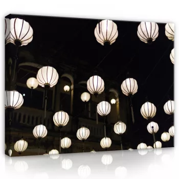 Vászonkép, Lampionok 80x60 cm méretben