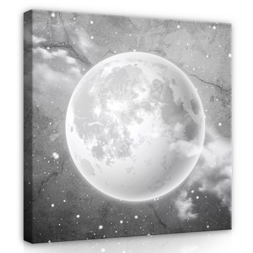 Hold, vászonkép, 80x80 cm méretben