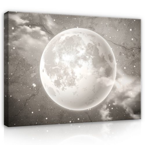 Vászonkép, Hold, 80x60 cm méretben