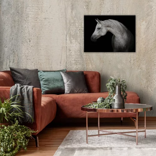 Ló, vászonkép, 70x50 cm méretben