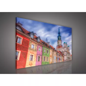 Vászonkép, Poznan, 100x75 cm méretben