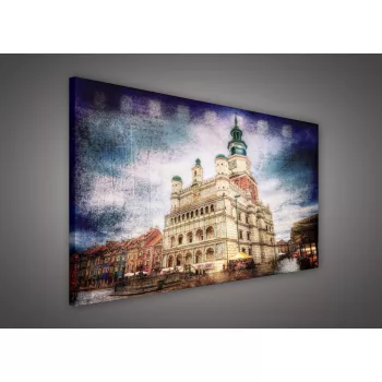 Vászonkép, Poznan, 60x40 cm méretben