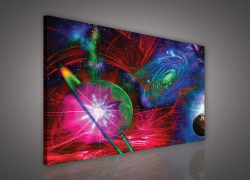 Vászonkép, Univerzum - absztrakt, 80x60 cm méretben