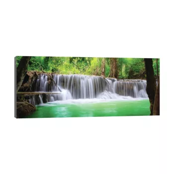 Vízesés, vászonkép, 145x45 cm méretben
