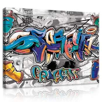 Vászonkép, Graffiti, 60x40 cm méretben