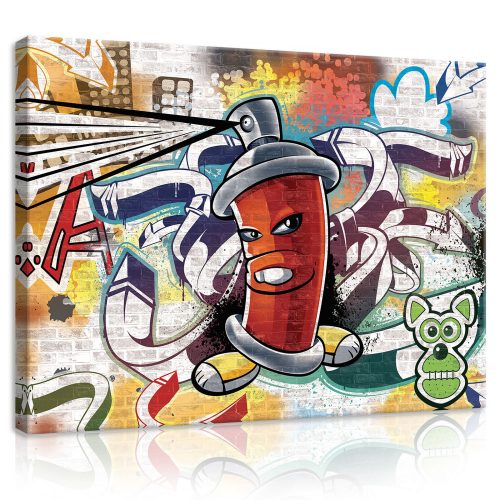 Vászonkép, Graffiti, 60x40 cm méretben