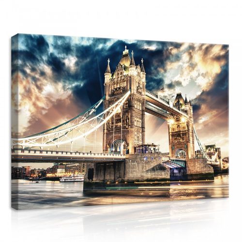 Tower Bridge, vászonkép, 70x50 cm méretben