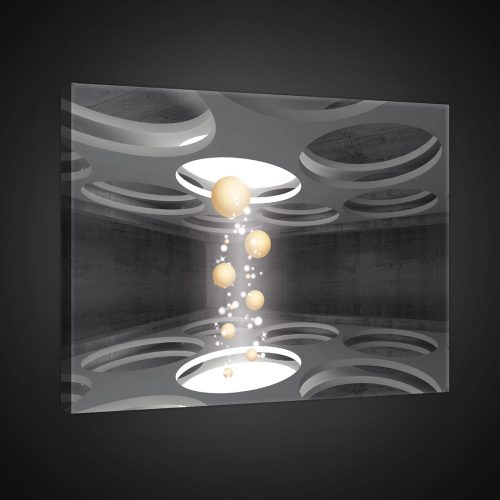 Vászonkép, Gömbök a fényben, 100x75 cm méretben