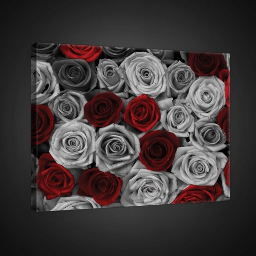 Rózsák, vászonkép, 60x40 cm méretben