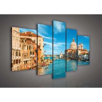 Vászonkép, 5 darabos, Velence 170x100 cm méretben