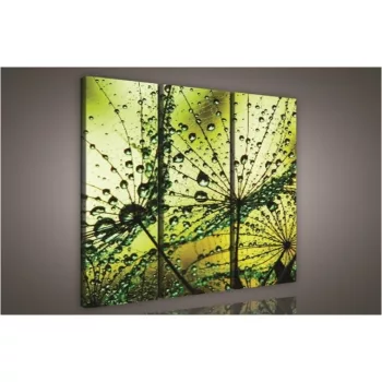 Pitypang, 3 darabos vászonkép, 90x80 cm méretben