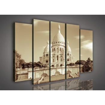 Vászonkép, 5 darabos Bazilika 150x100 cm méretben
