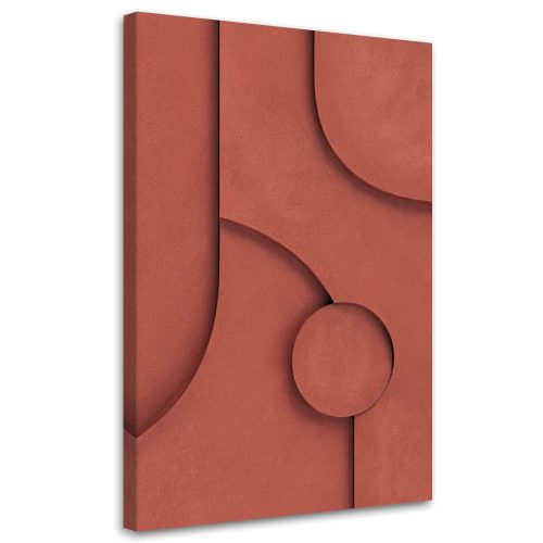 Vászonkép, 3D geometriai relief - 40x60 cm