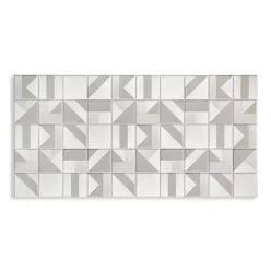 3D PVC falpanel Szürkés modern mintás