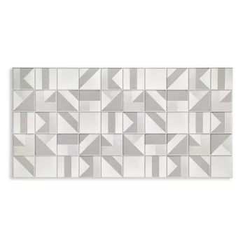 3D PVC falpanel Szürkés modern mintás
