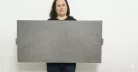 Polisztirol dekorpanel, Kavicsos beton sötét, 2 m2-es csomag