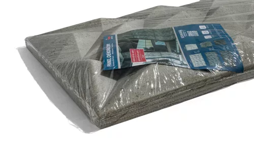 Polisztirol dekorpanel, Brilliant szürke, 2 m2-es csomag