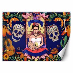 Fotótapéta, Frida Kahlo Los Muertos - 100x70