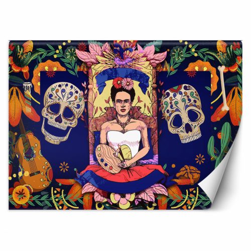 Fotótapéta, Frida Kahlo Los Muertos - 200x140