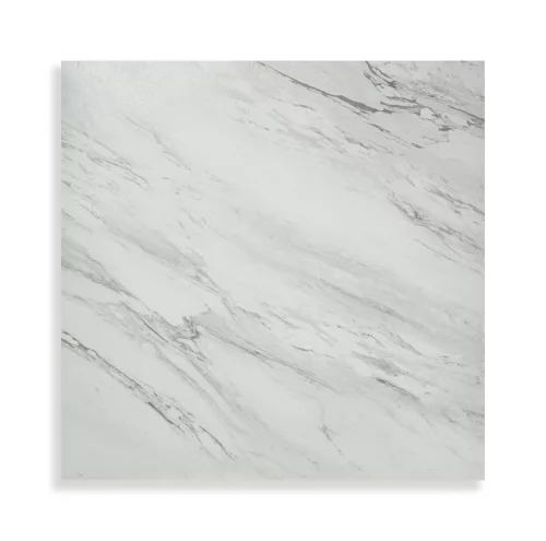 Öntapadós vinyl padlólap,  60 x 60 cm, Fehér-szürke márvány